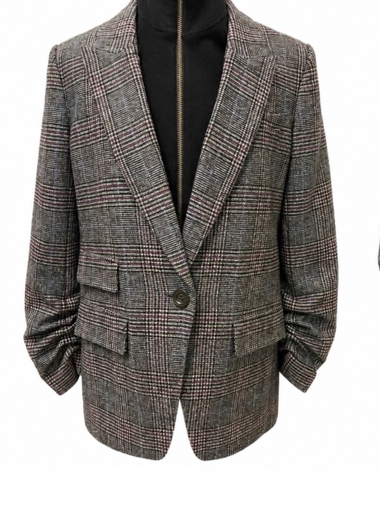 Veronica Beard Jackets & Blazers - Veronica Beard Gray Glen Plaid women’s blazer with detachable inside zipper